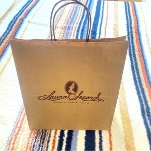 Laura Secord , paper gift/ shopping bag .